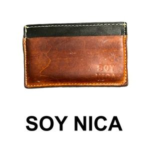Soy Nica Leather Card Holder